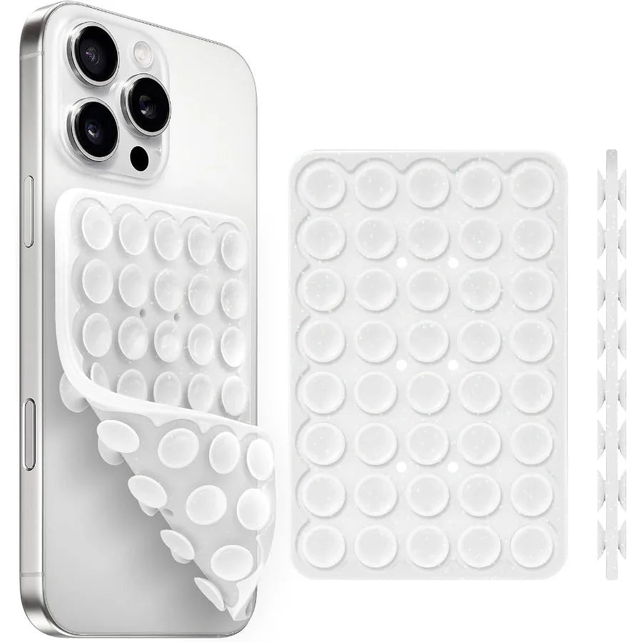 1/2/5pcs Silicone Suction Cup Phone Case Mount Double Sided, Phone Accessories Hands-Free Strong Grip Holder for Selfies and Videos