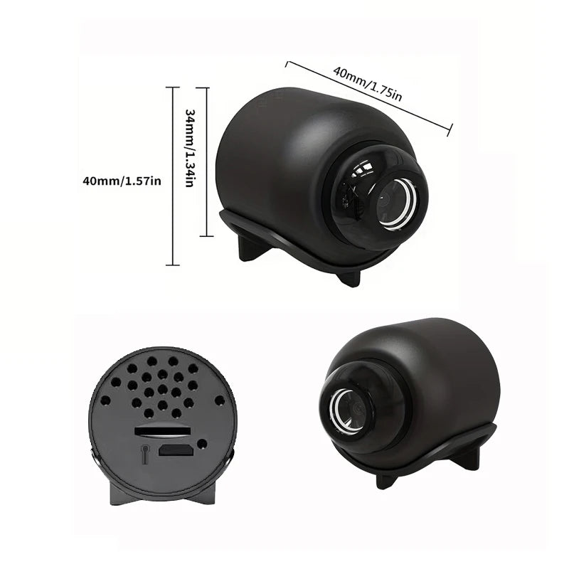 New X5 Mini Camera 1080P Clear Night Vision Lightweight Portable Premium Cams Motion Detection Wireless WiFi Surveillance Camera